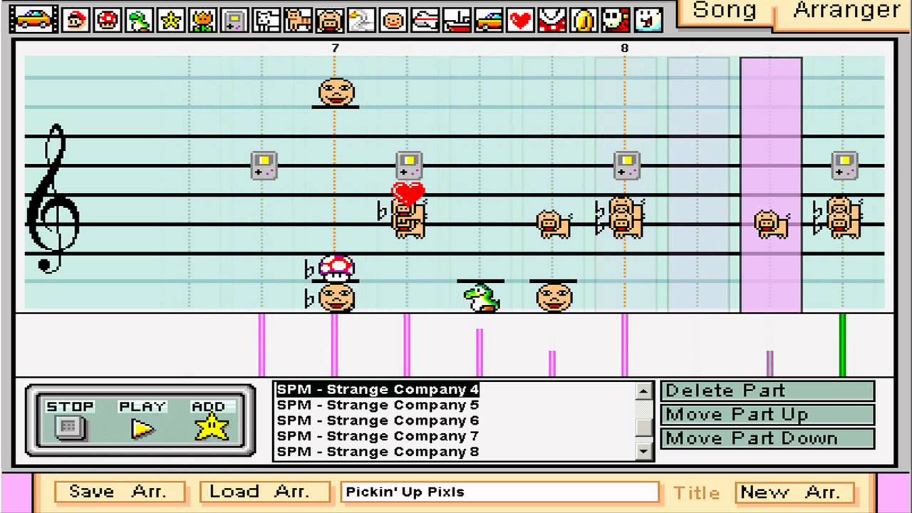 Mario Paint Composer